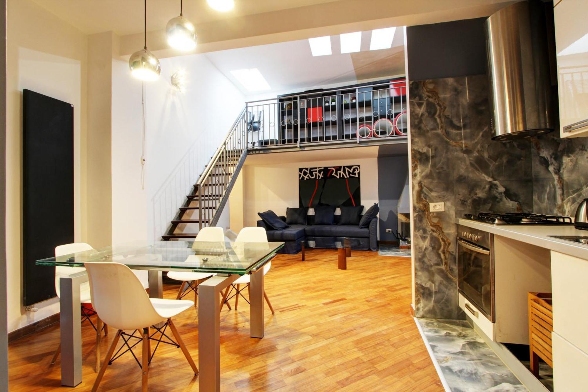 San Lorenzo Elegante Loft Apartment *