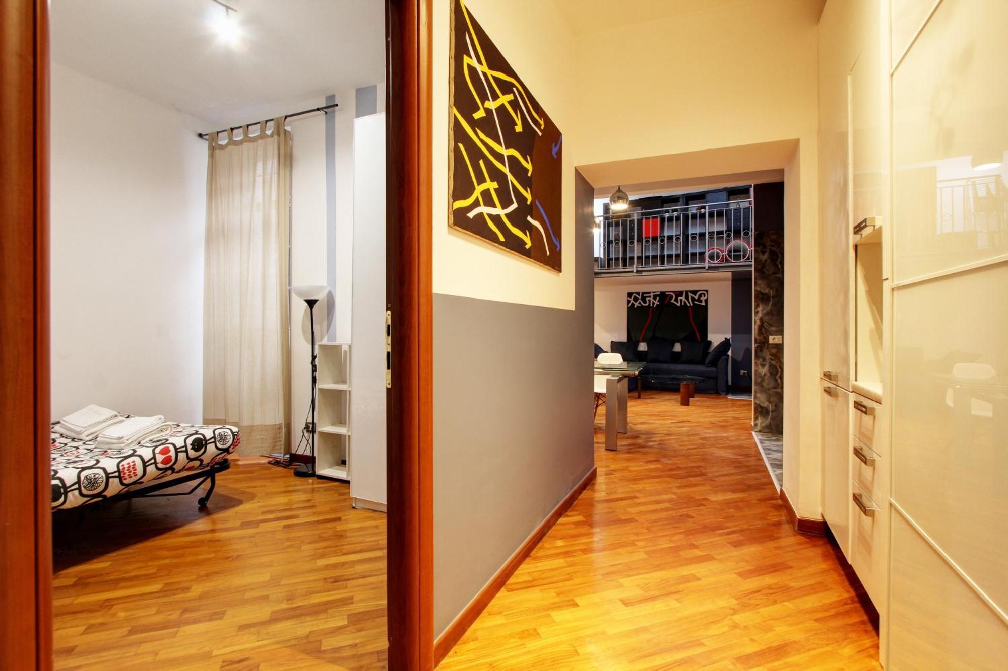 San Lorenzo Elegante Loft Apartment Rome