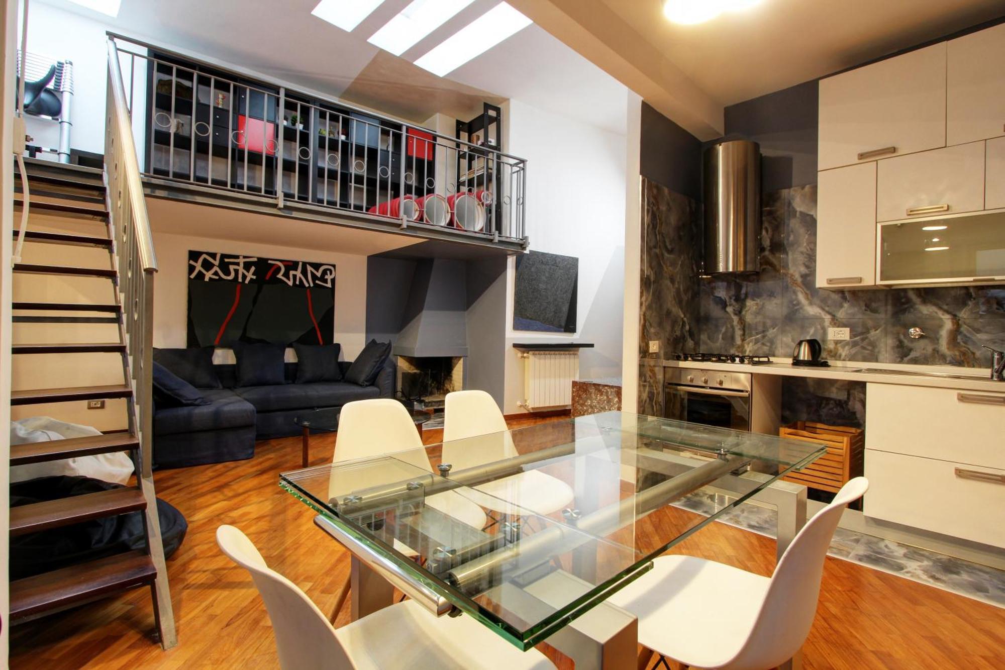 San Lorenzo Elegante Loft * Rom